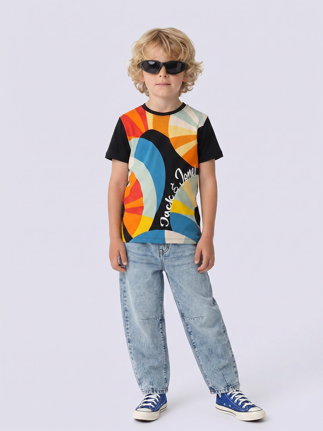 Boys Abstract Print T-Shirt