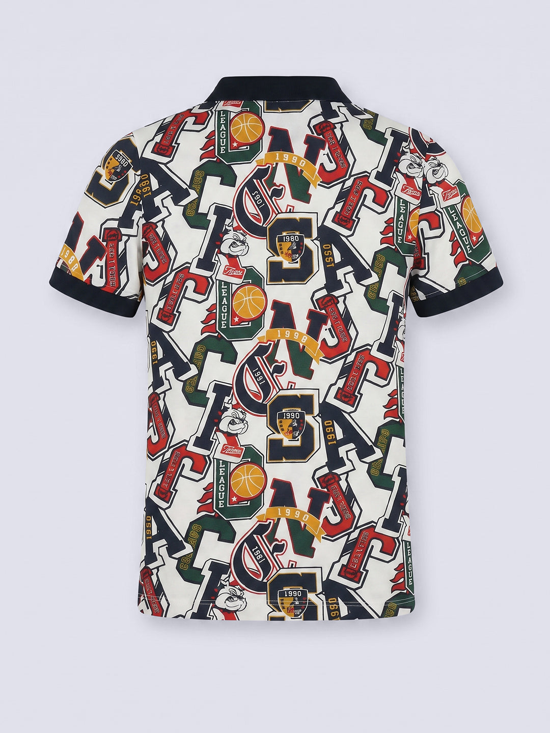 Boys Graphic Print Polo