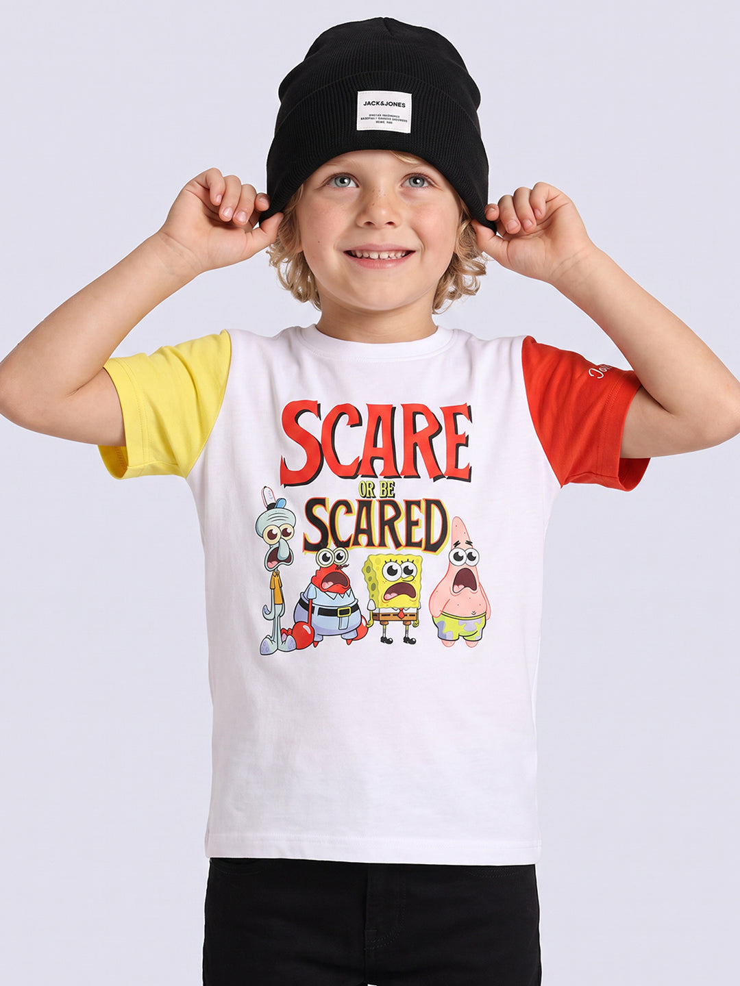 Boys SpongeBob Printed T-shirt