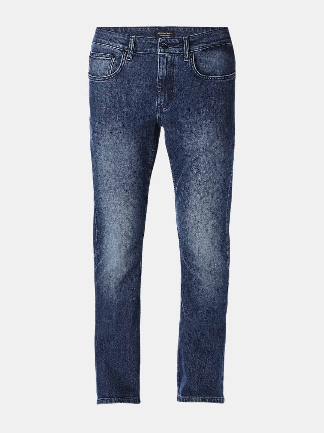 Blue Washed Regular Fit Jeans
