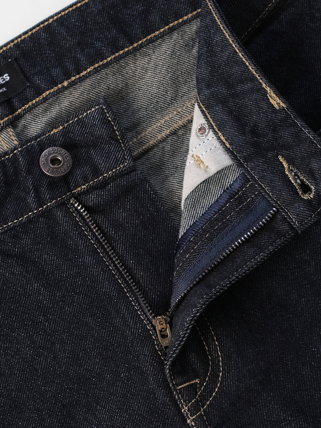 Dark Blue Selvedge Regular Fit Jeans
