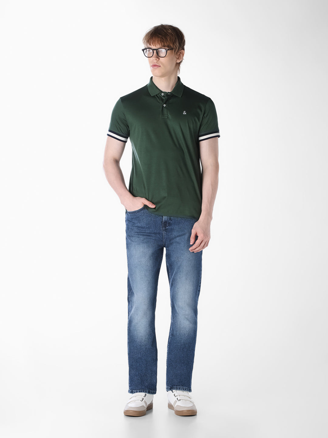Blue cliff bootcut jeans
