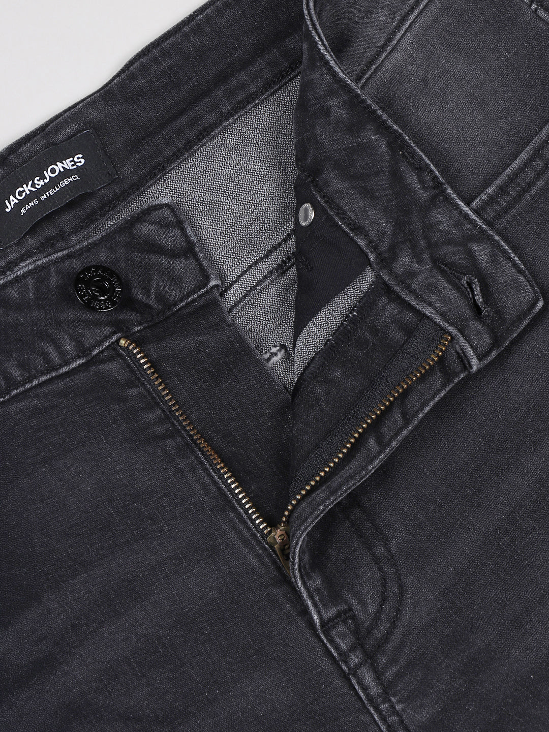 Black clark regular fit jeans