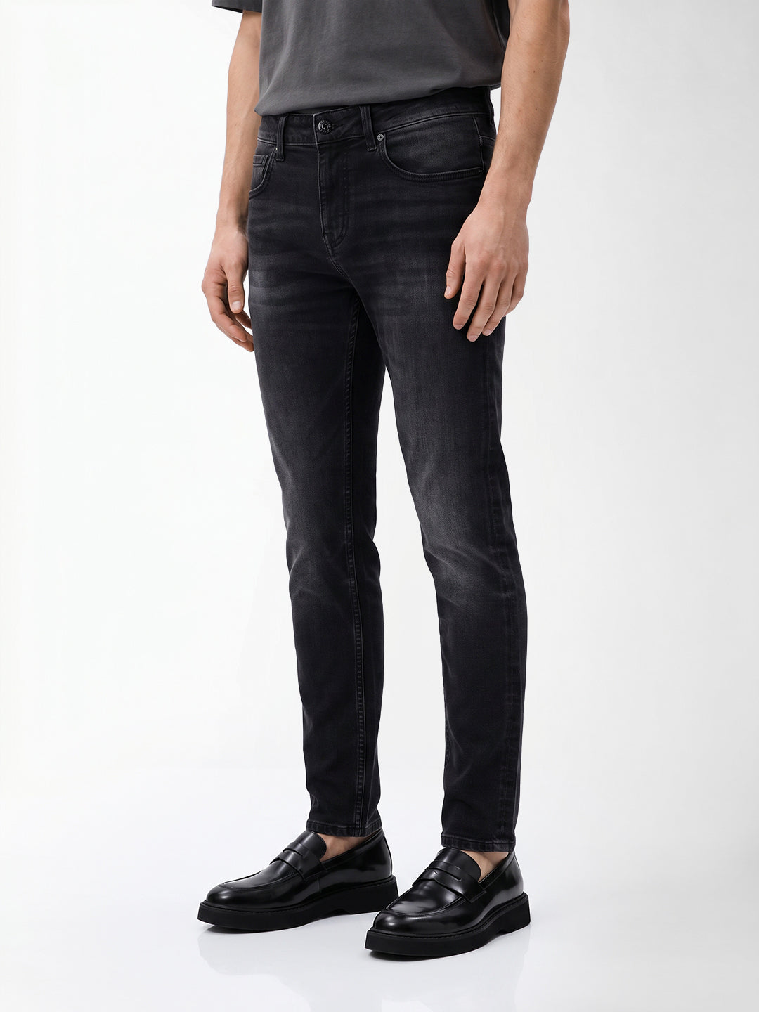 Black glenn slim fit jeans