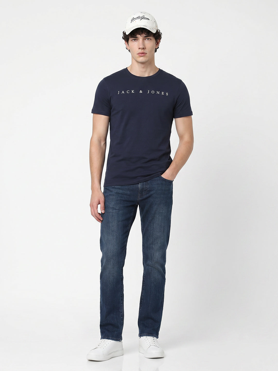 Dark Blue Clark Regular Fit Jeans