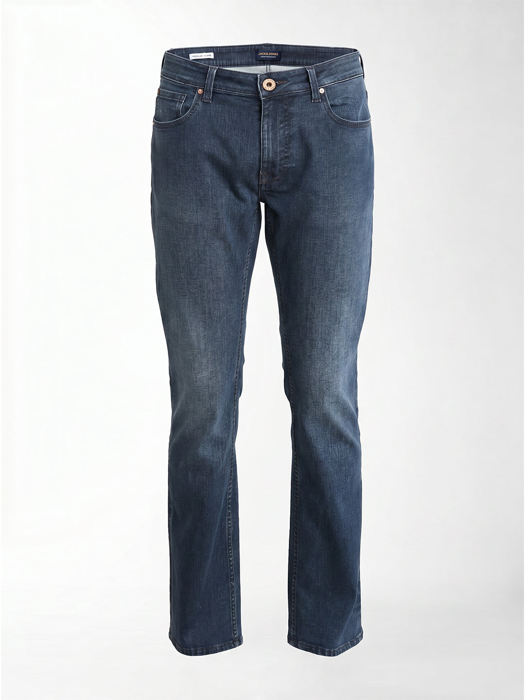 Dark Blue Clark Regular Fit Jeans