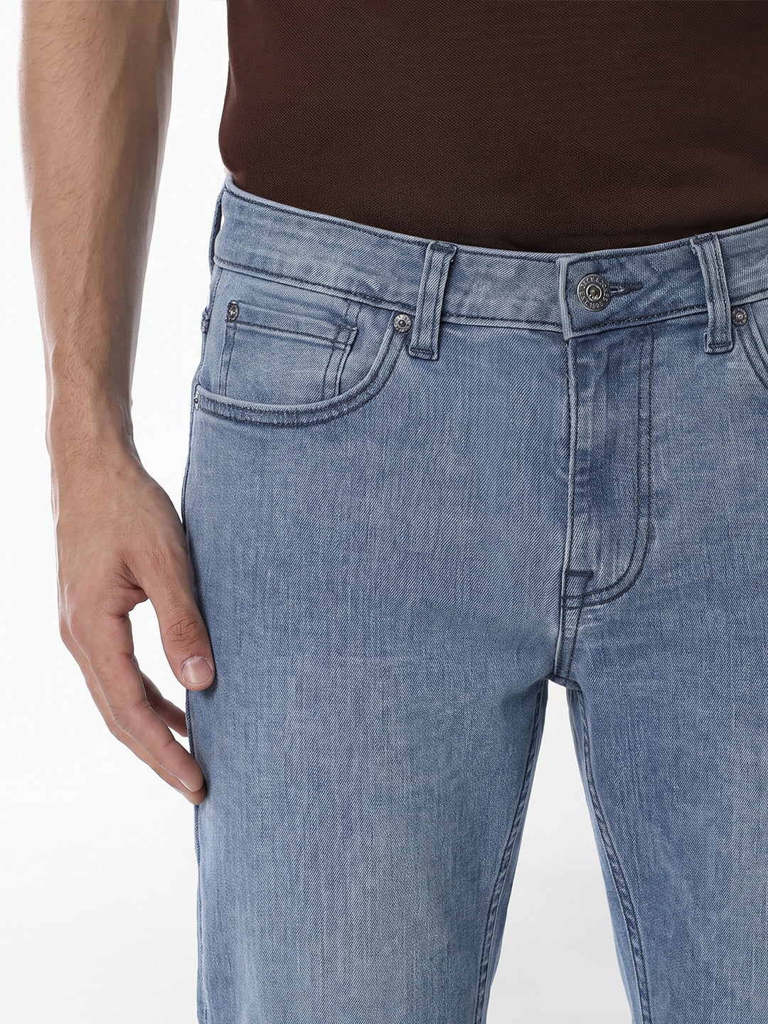 Blue clark regular fit jeans