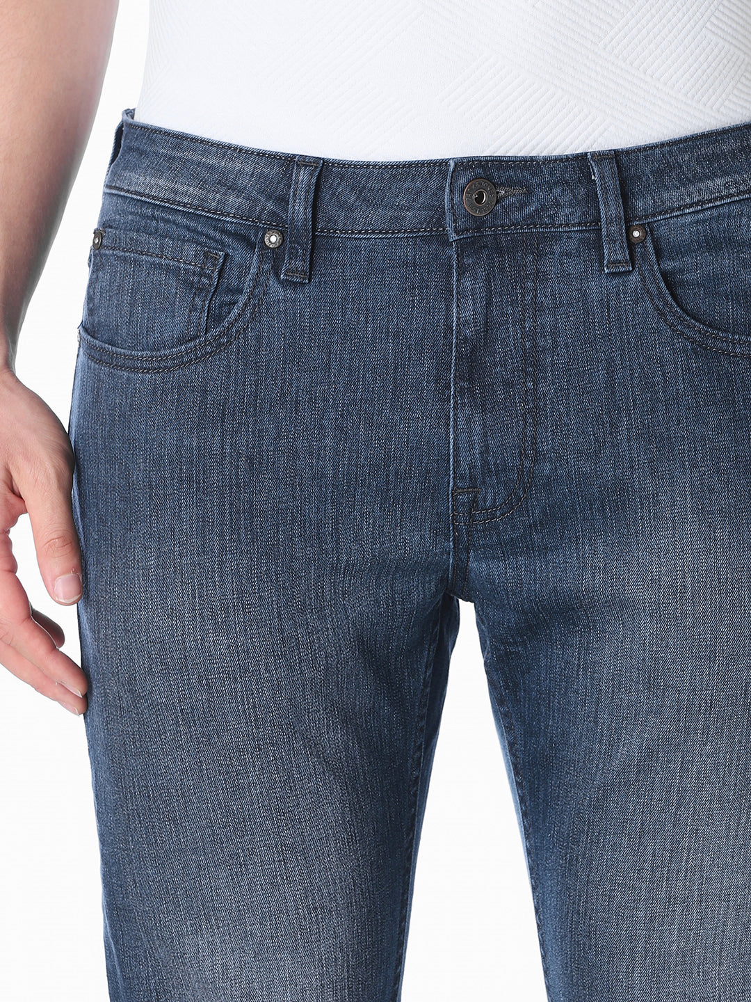 Blue clark regular fit jeans