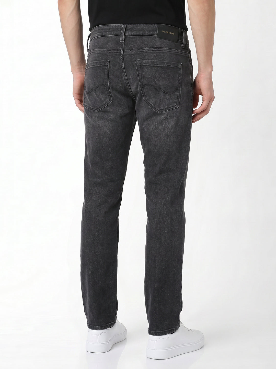 Grey Washed Clark Regular Fit Jeans