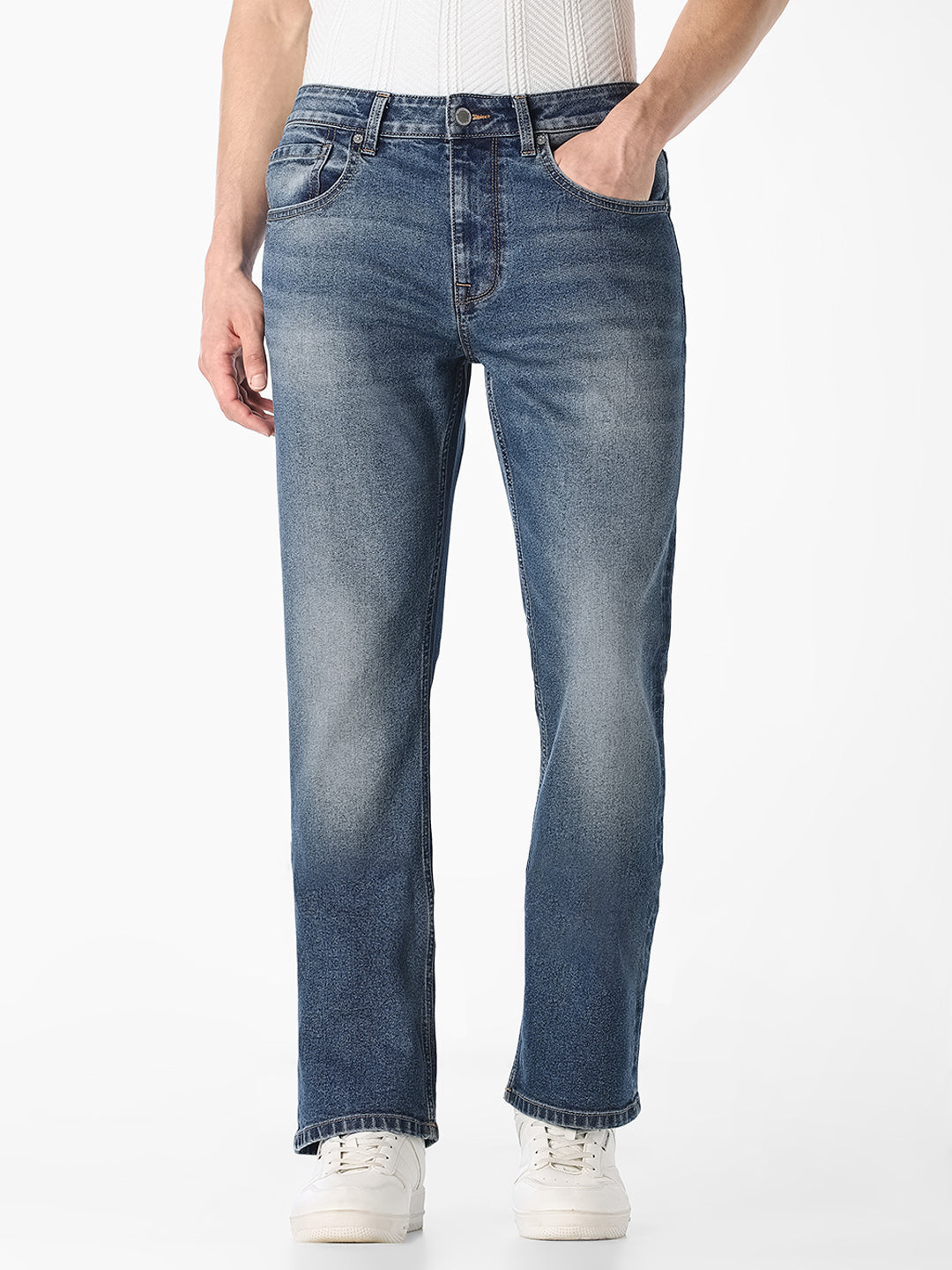 Blue Cliff Bootcut Jeans