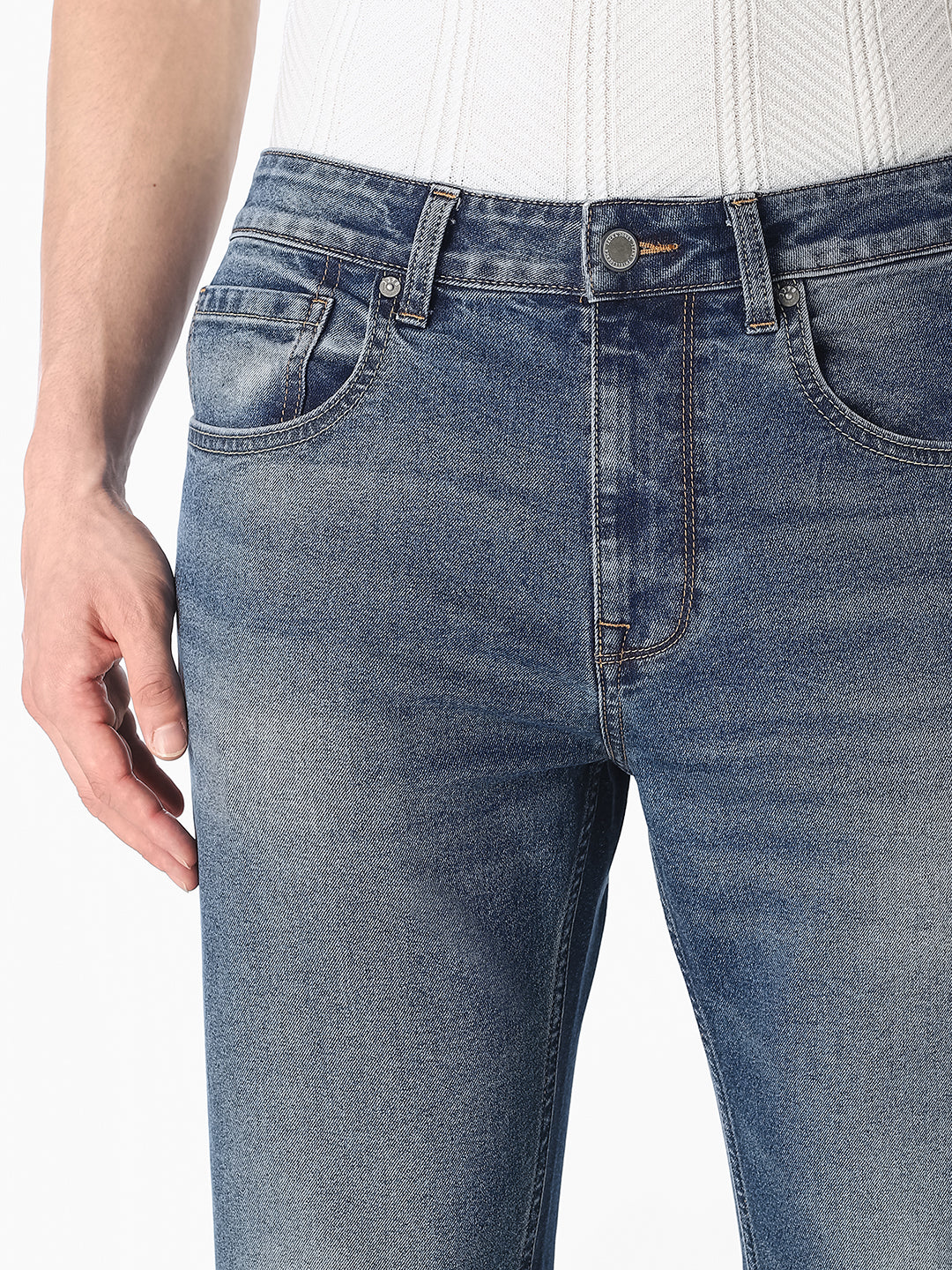 Blue Cliff Bootcut Jeans