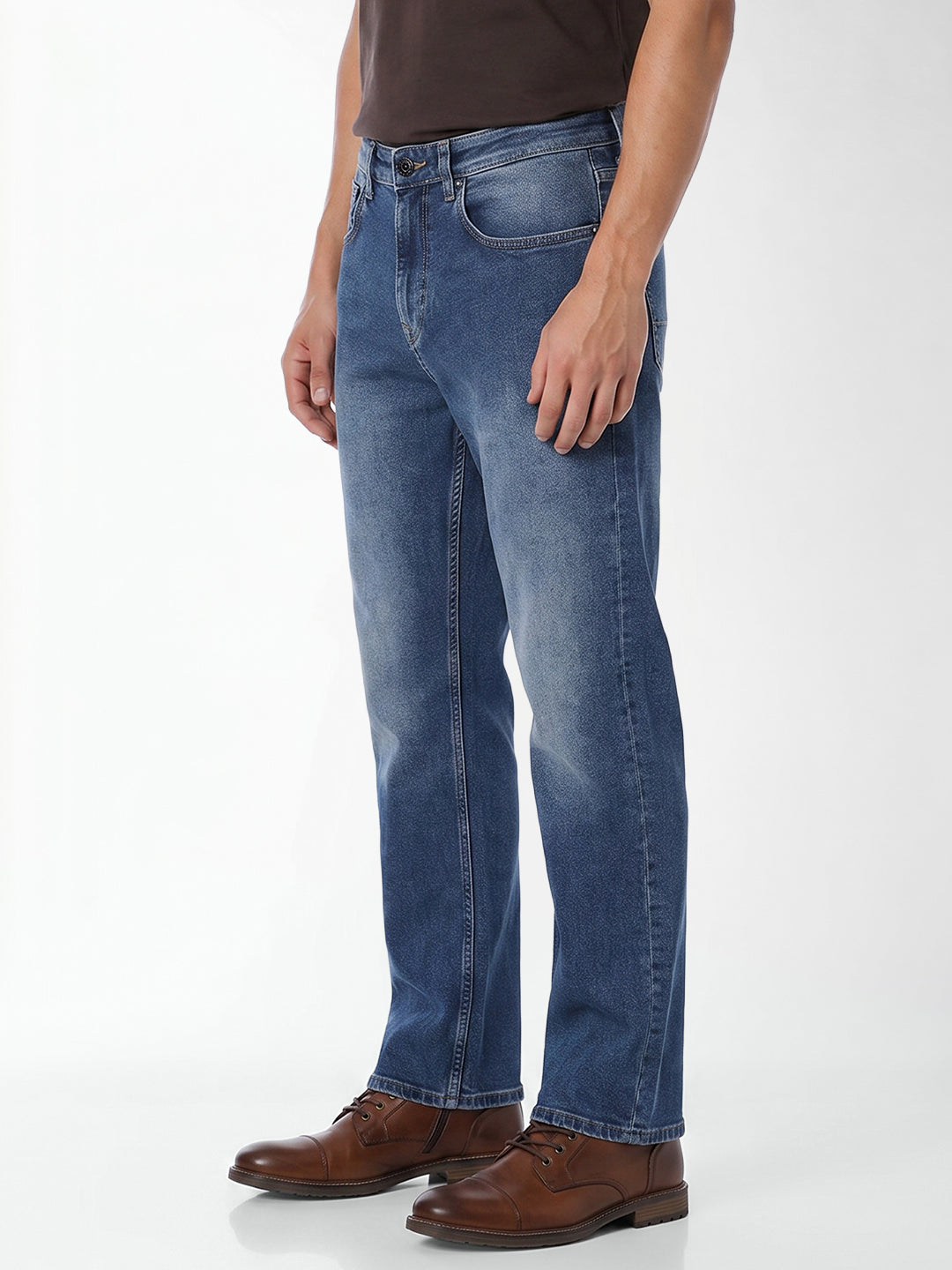 Blue cliff bootcut jeans