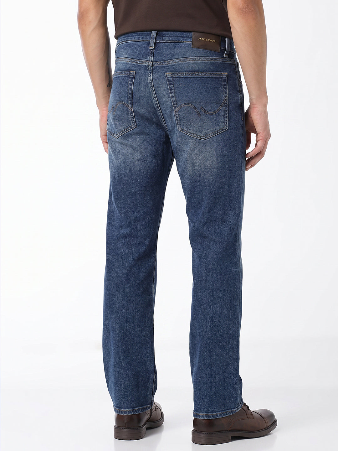 Blue cliff bootcut jeans