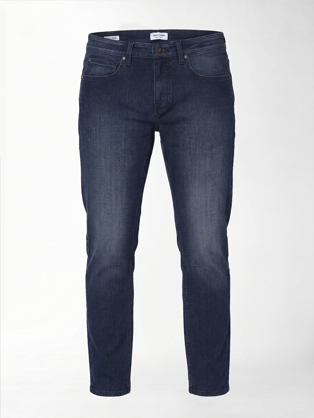 Dark Blue Low Rise Slim Fit Jeans