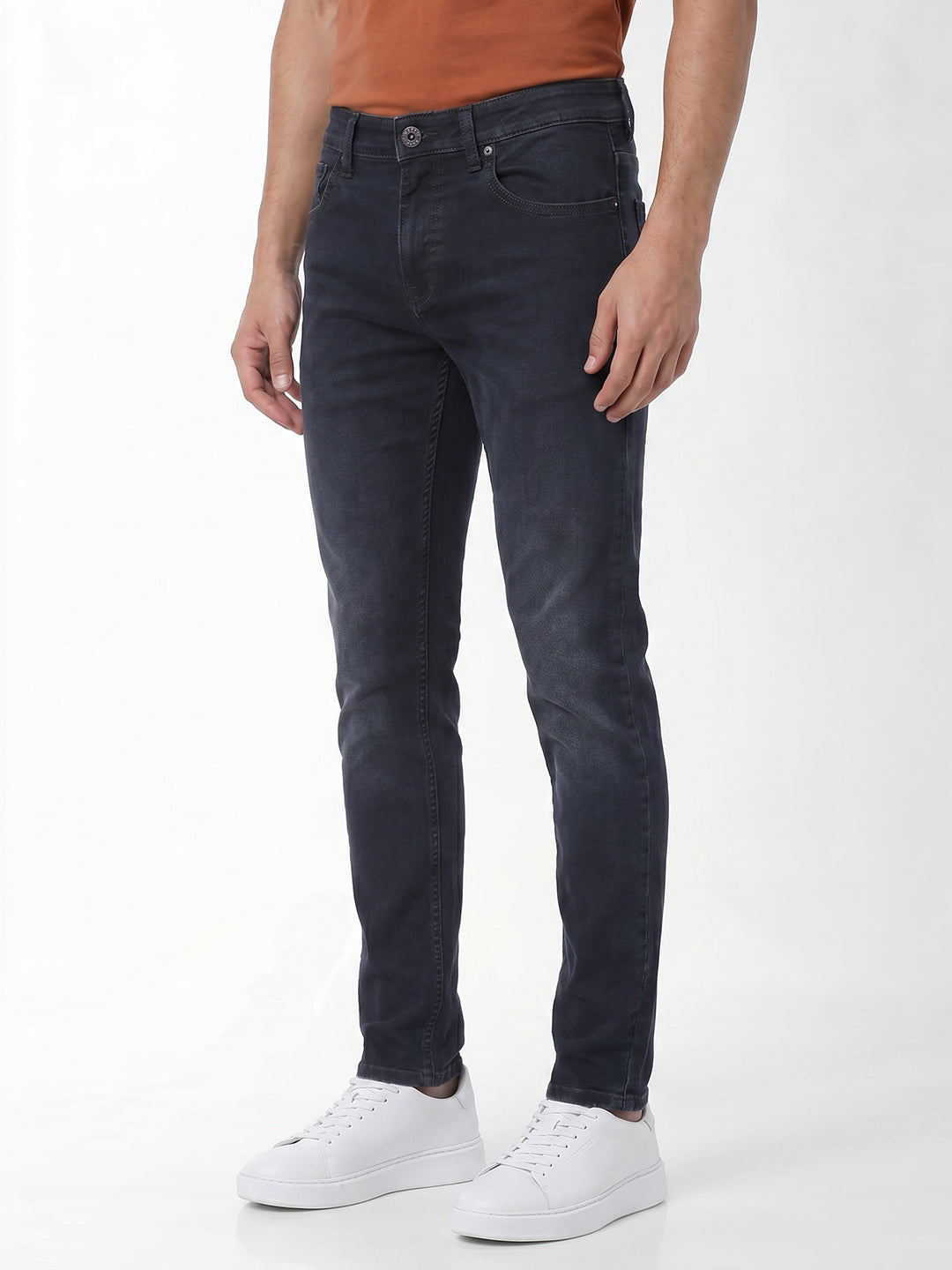 Dark Blue Glenn Slim Fit Jeans