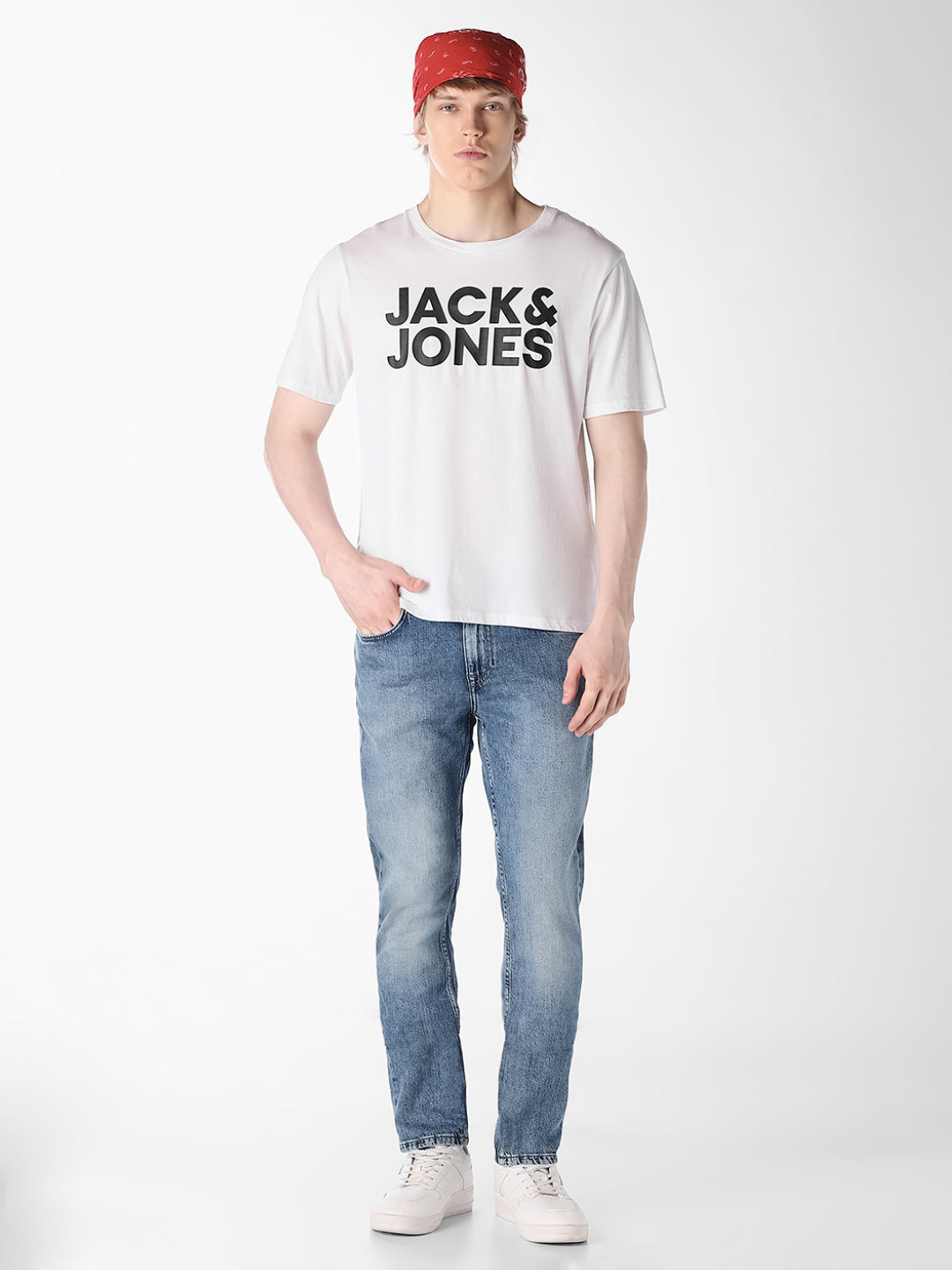 Blue Glenn Washed Slim Fit Jeans