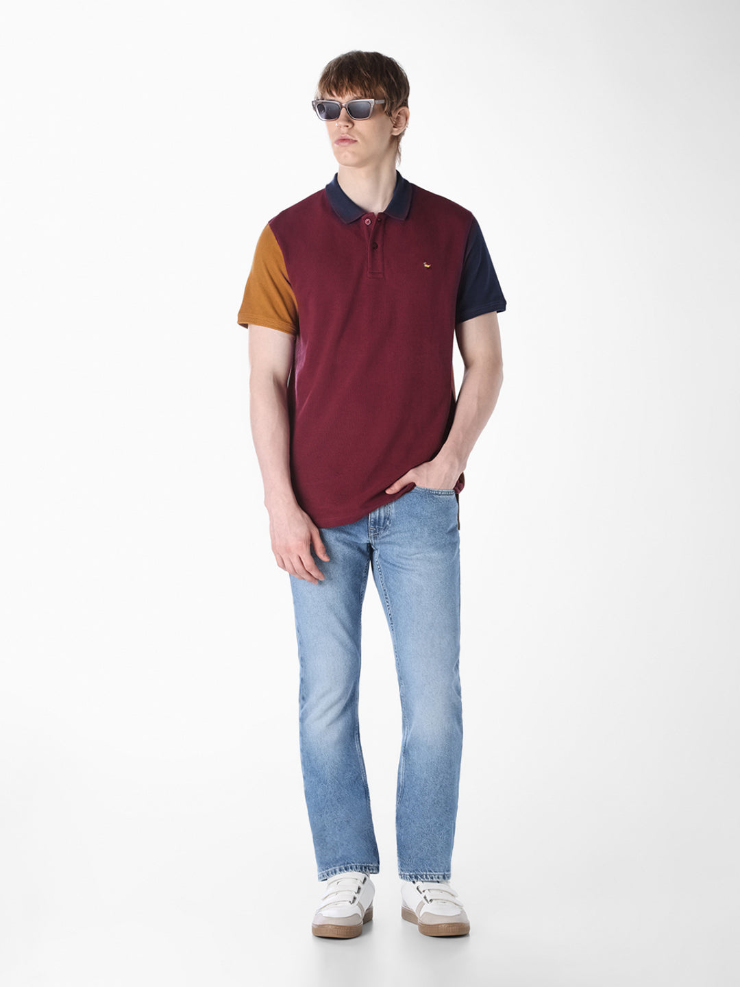 Blue regular fit jeans