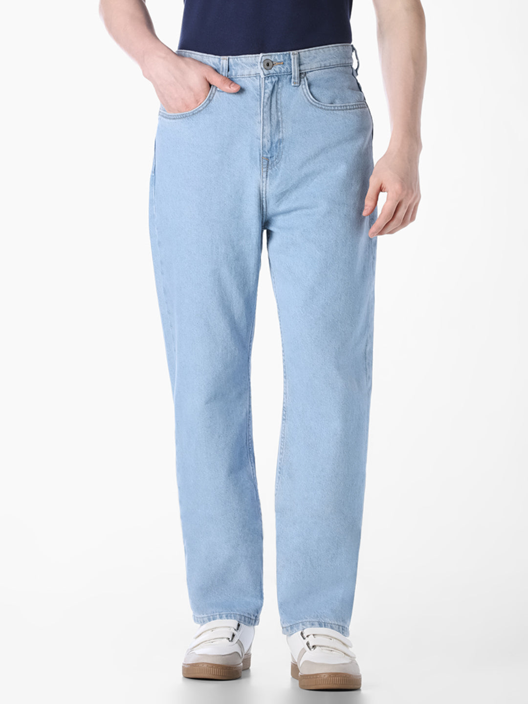 Blue regular fit jeans