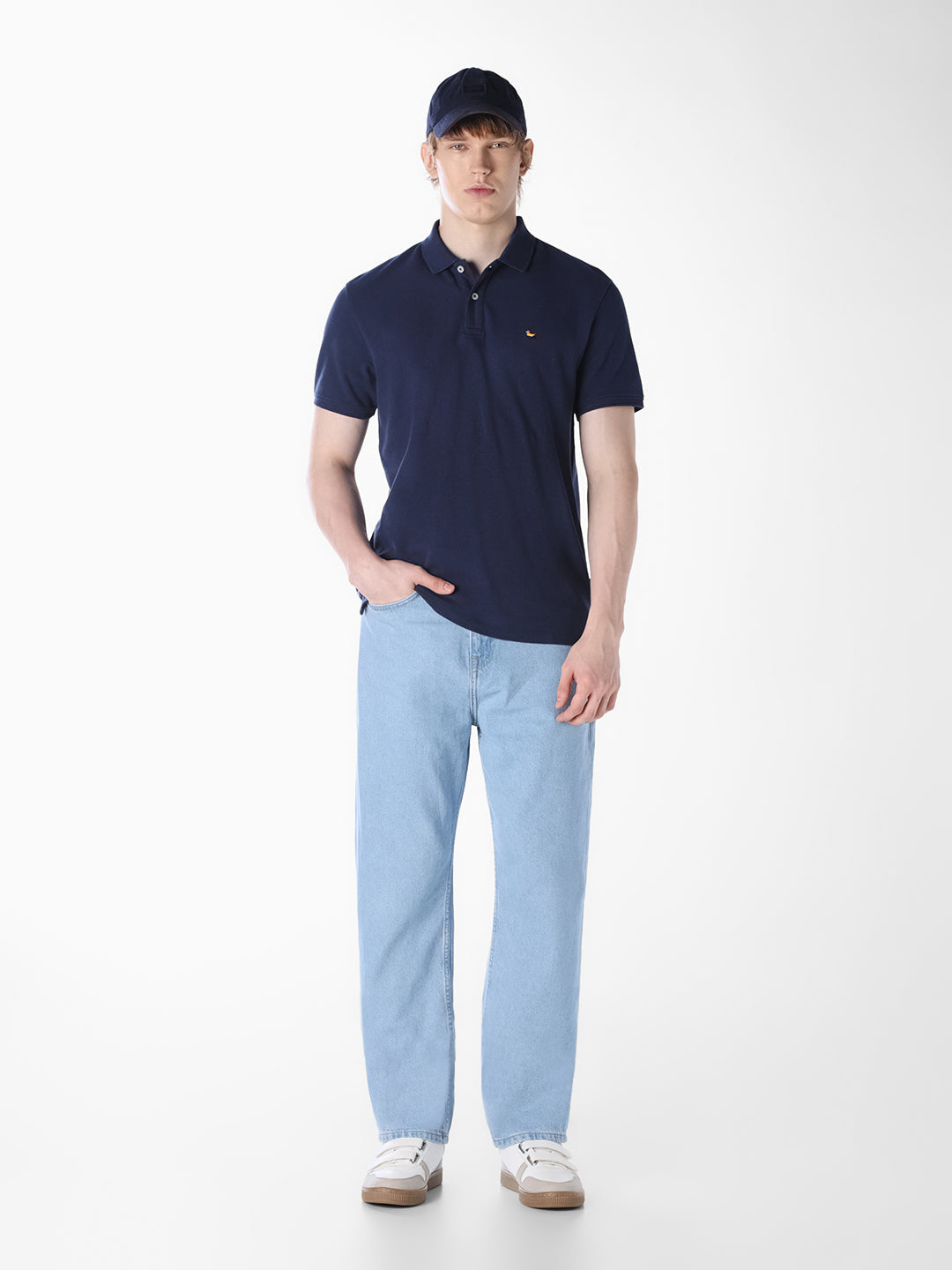 Blue regular fit jeans