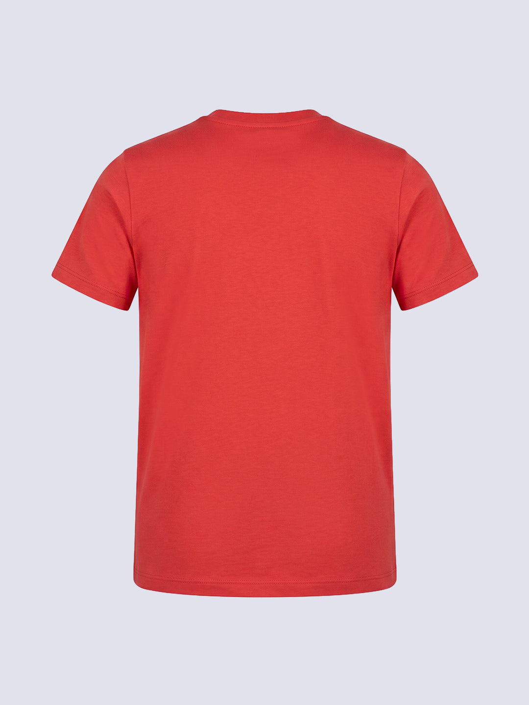 Boys Red Applique Print T-shirt