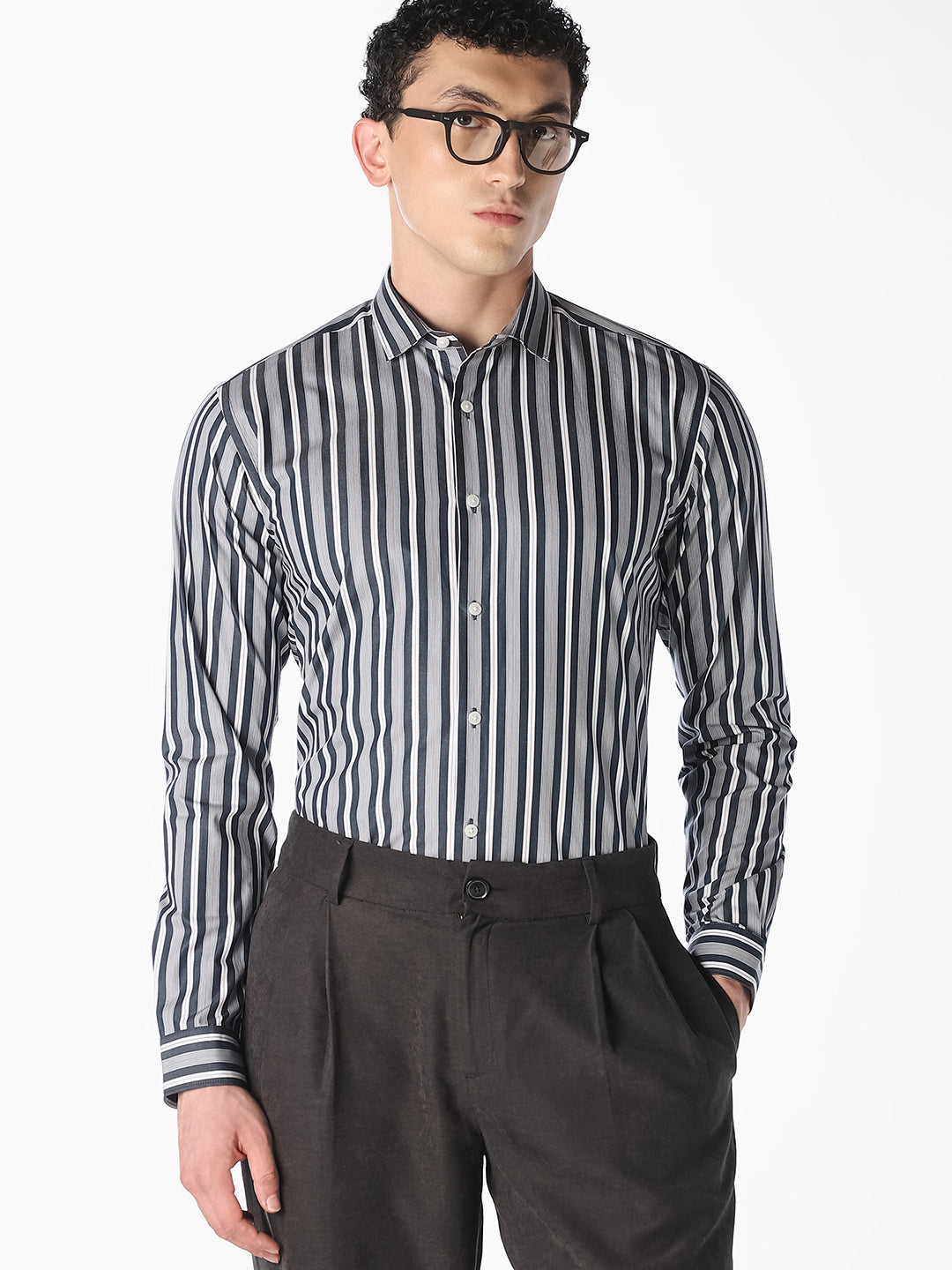 Striped Cotton Shirt