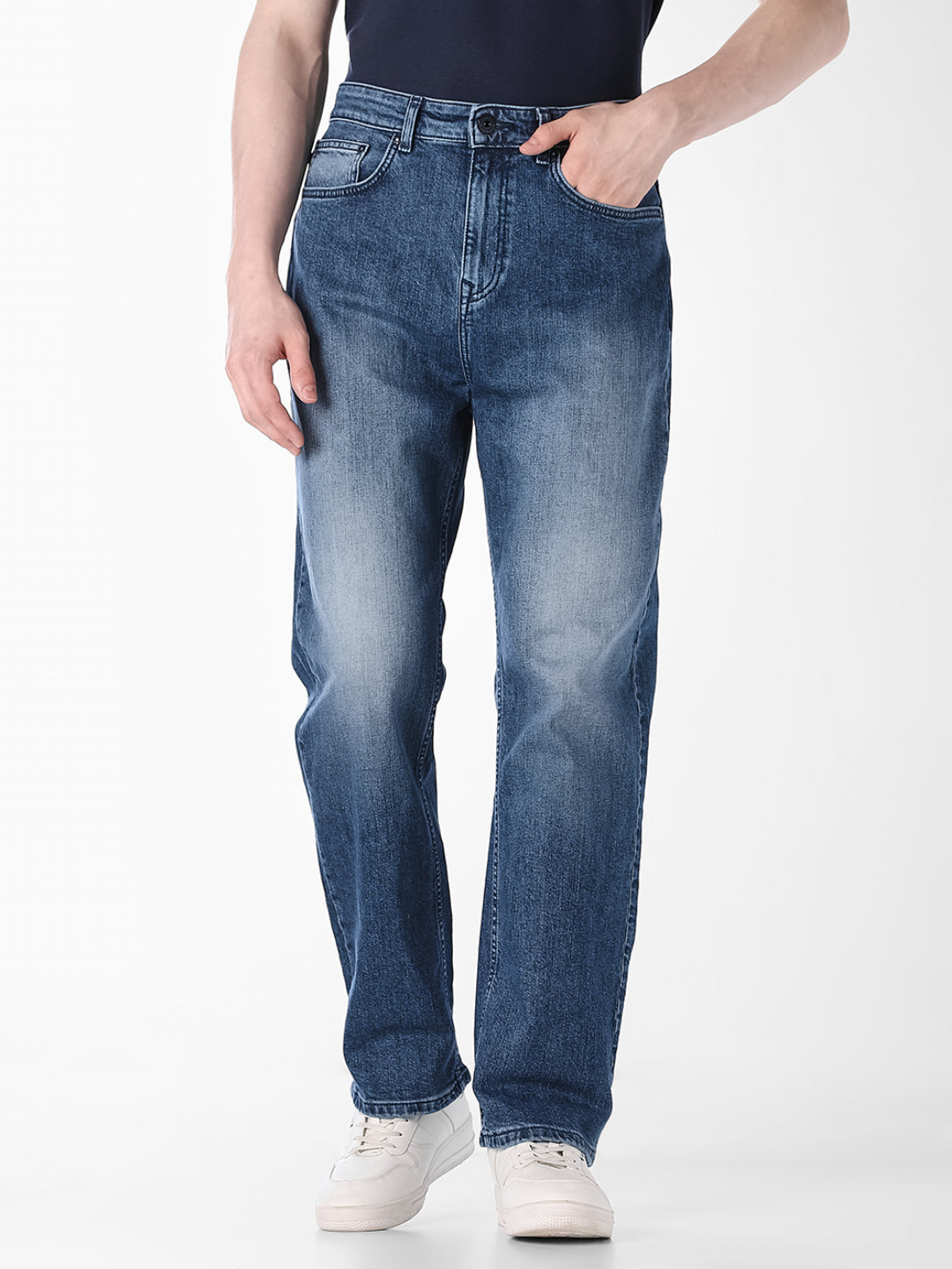 Blue Dario Loose Fit Jeans