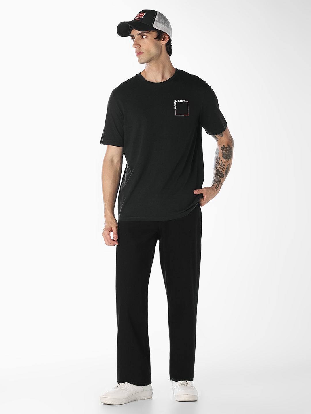 Black Dario Loose Fit Jeans