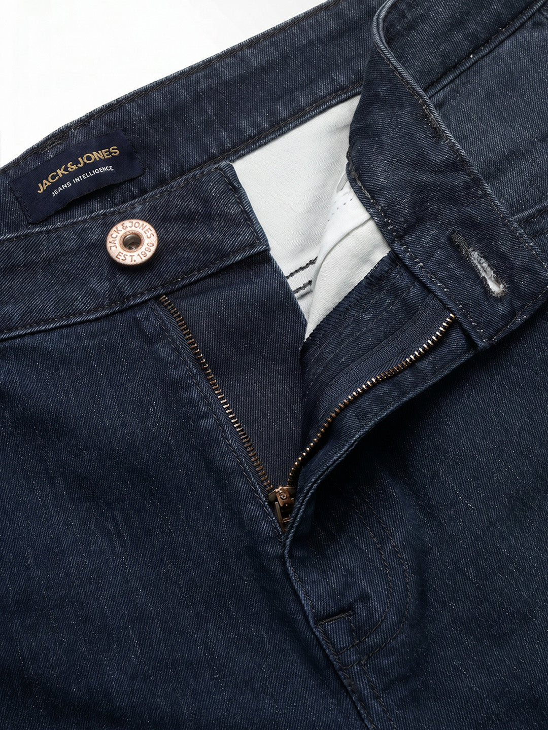 Dark Blue Washed Dario Loose Fit Jeans