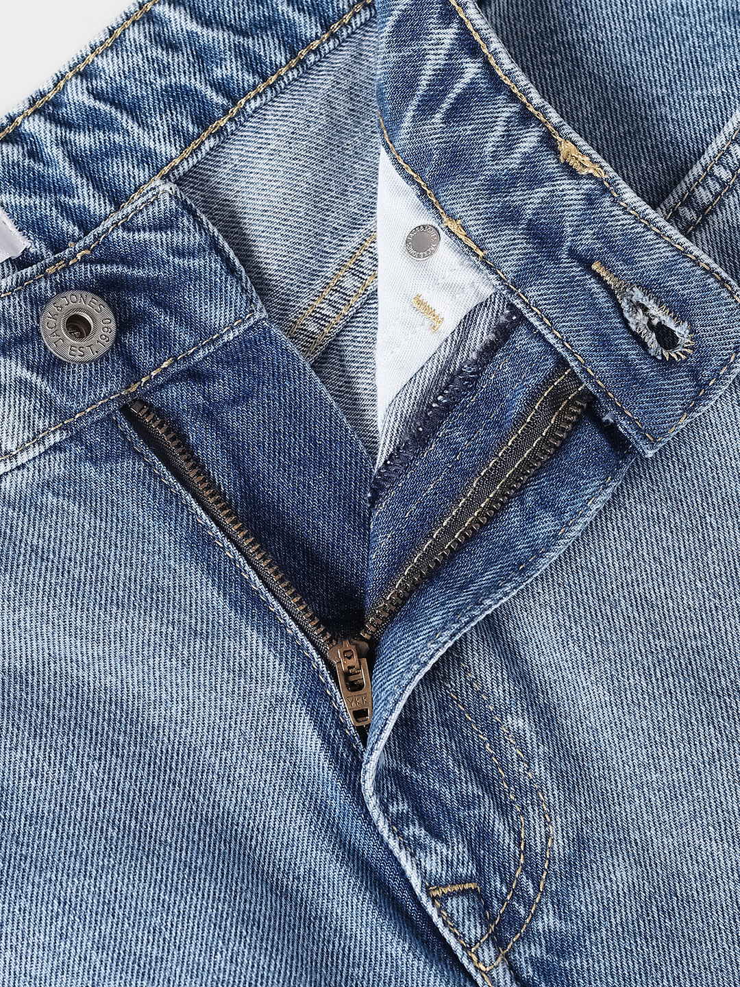 Blue regular fit jeans