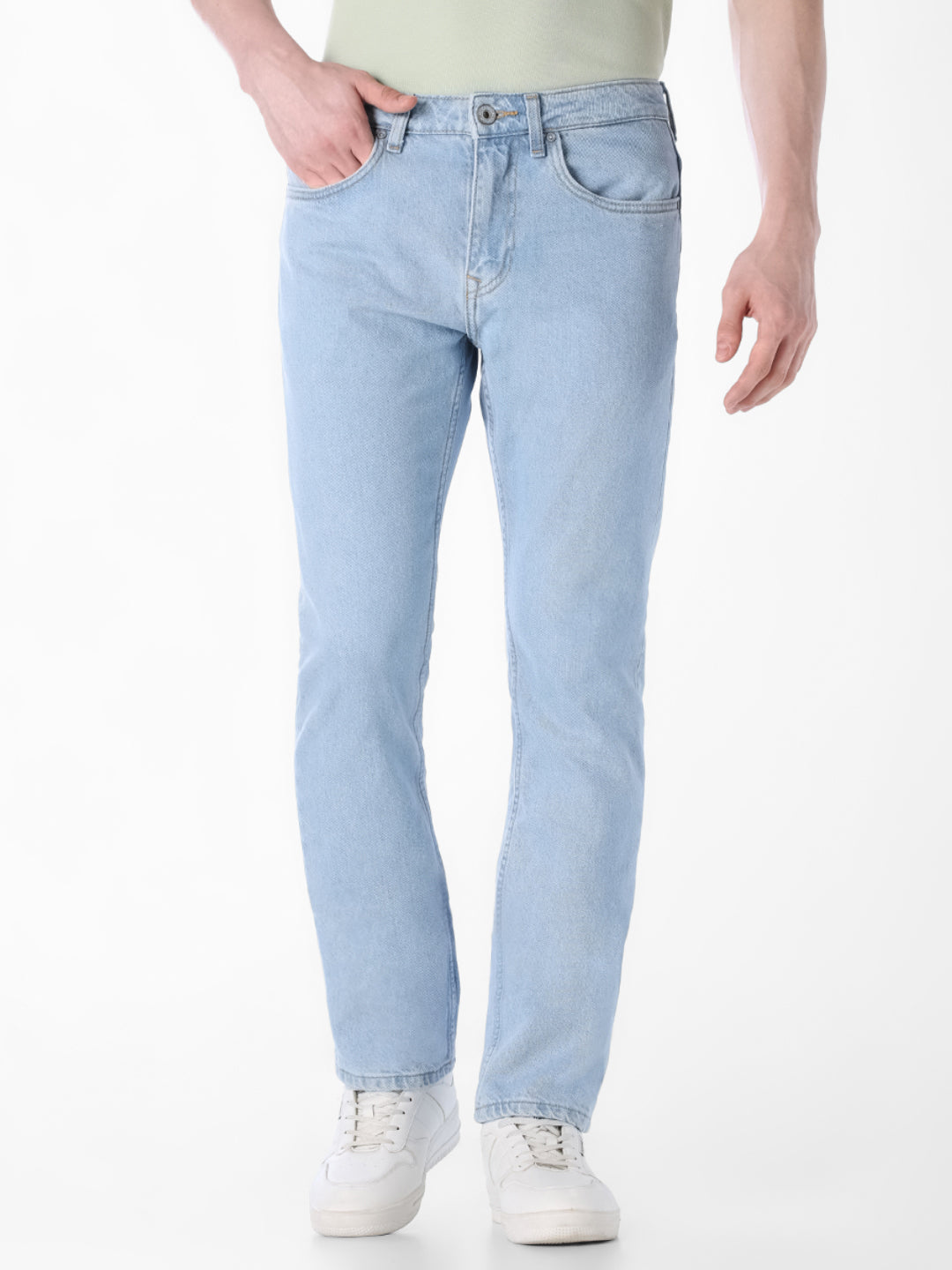 Blue regular fit jeans