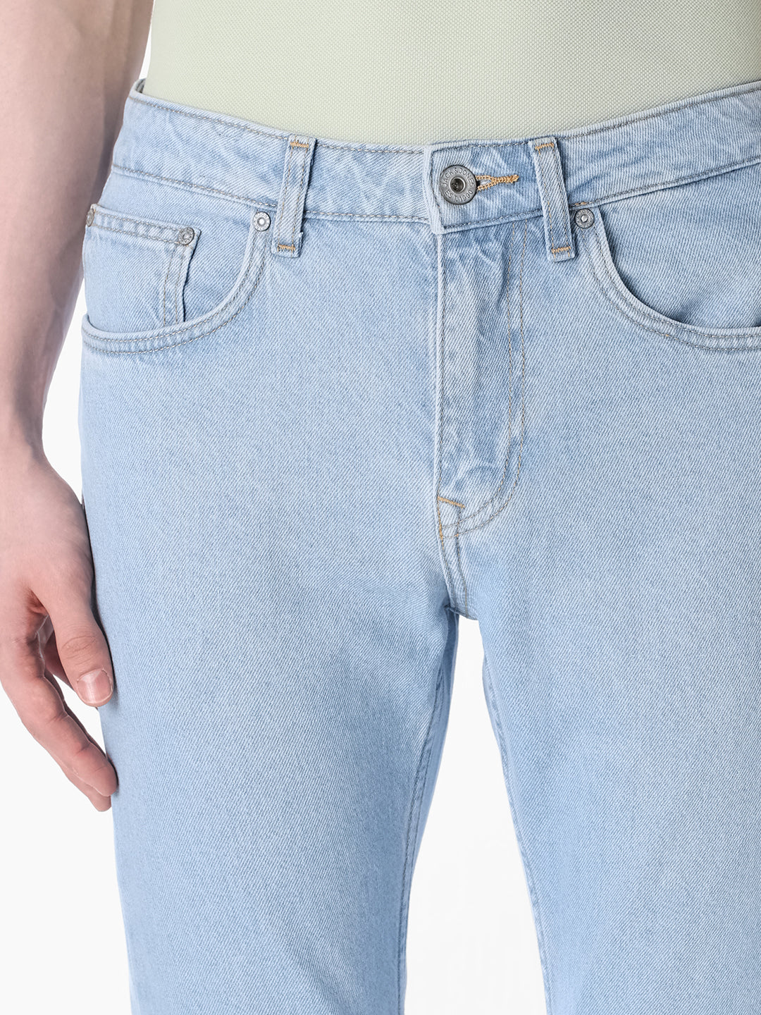 Blue regular fit jeans