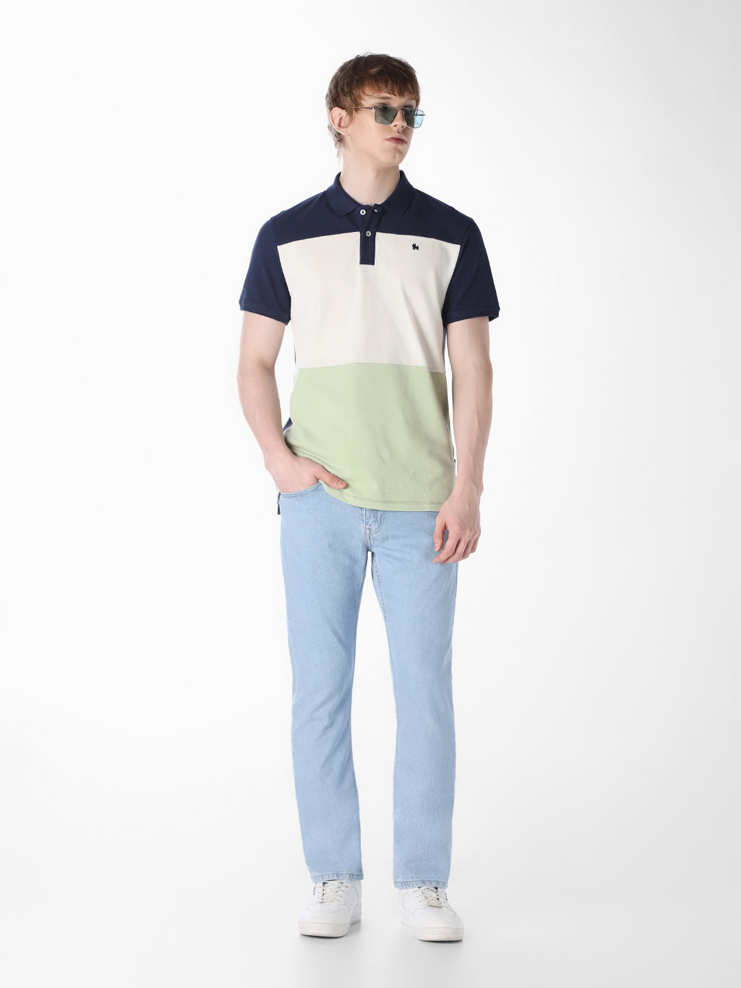 Blue regular fit jeans