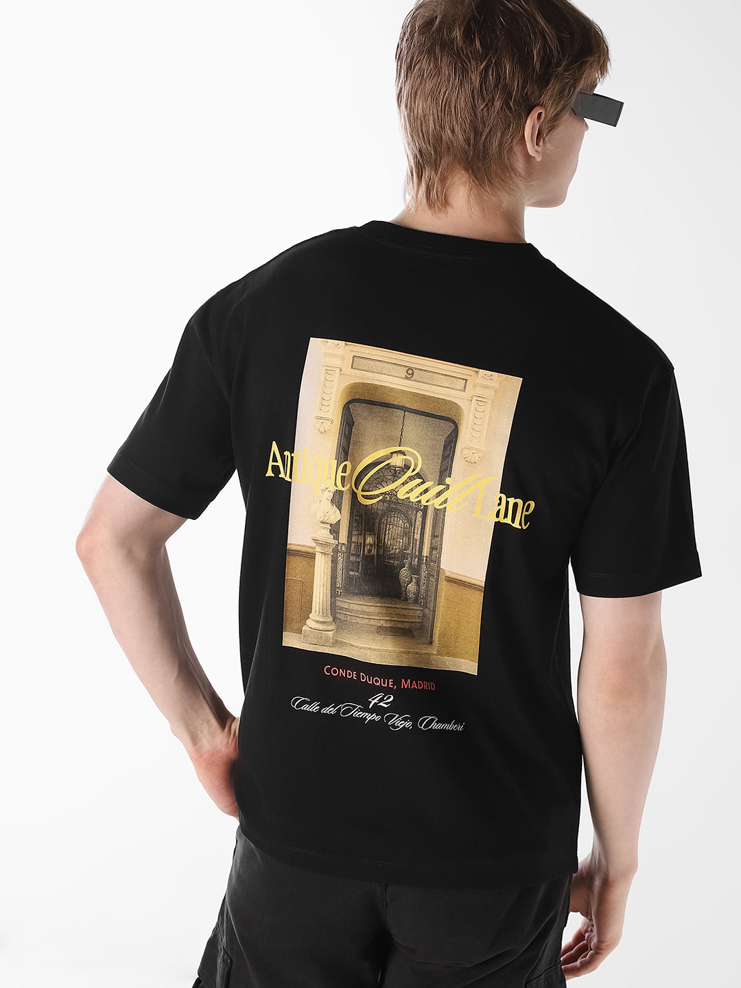 Black Printed T-shirt