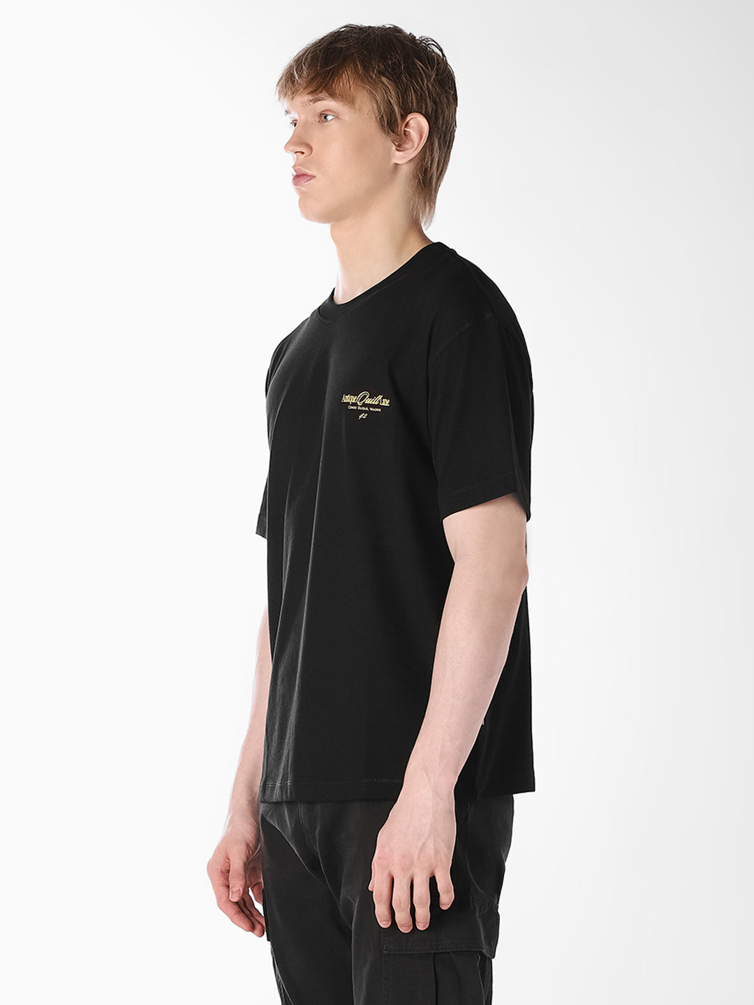 Black Printed T-shirt