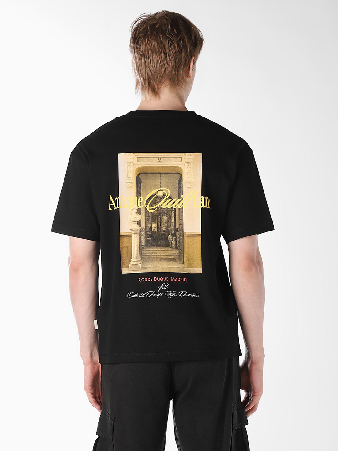 Black Printed T-shirt