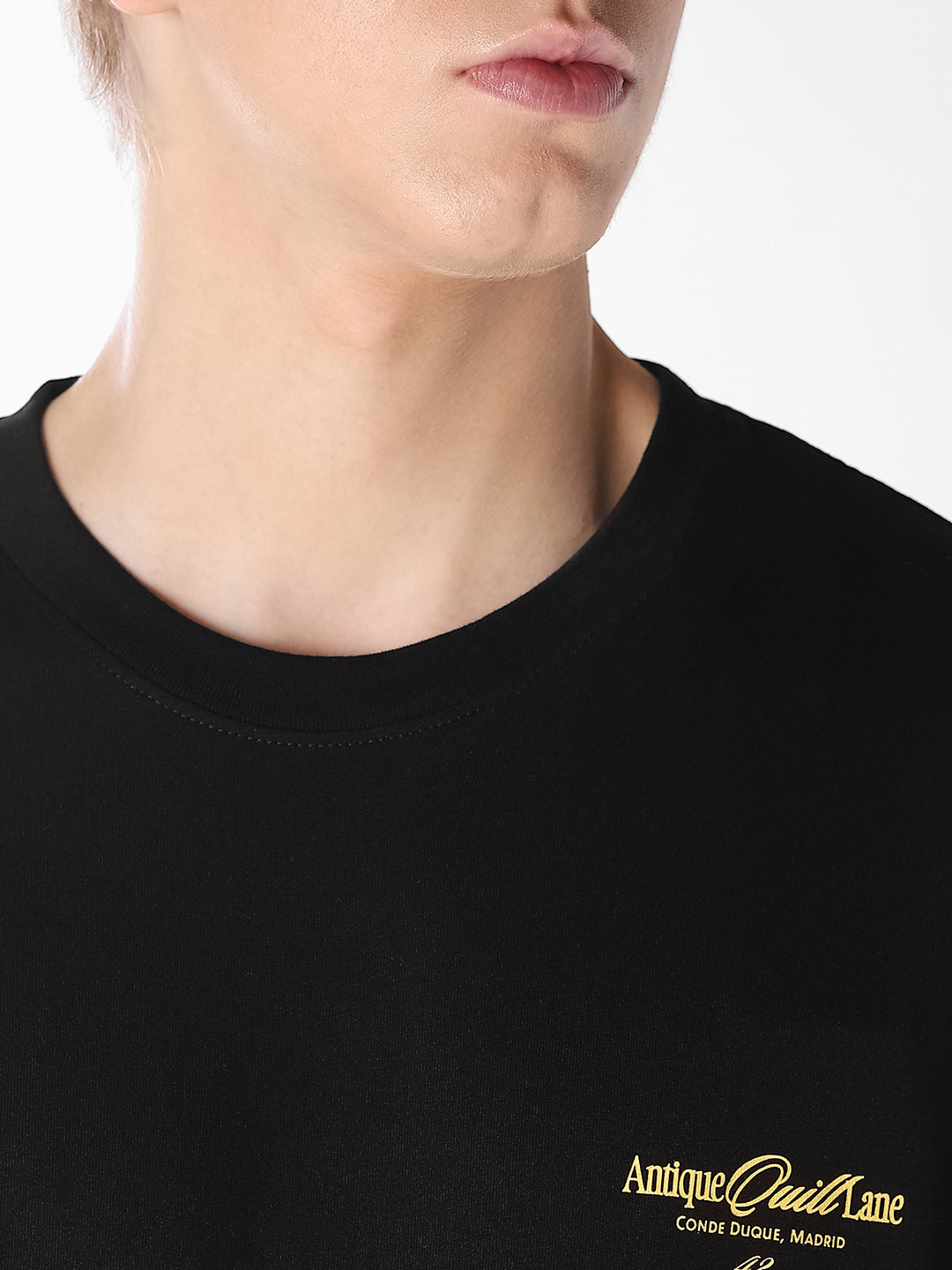 Black Printed T-shirt