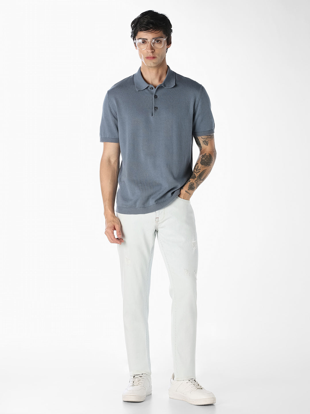 Light Blue Glenn Slim Fit Jeans