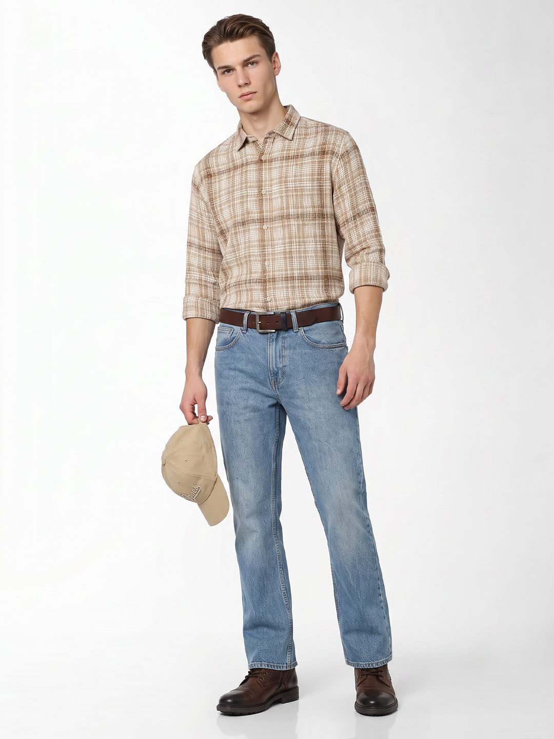 Light Blue Cliff Bootcut Jeans