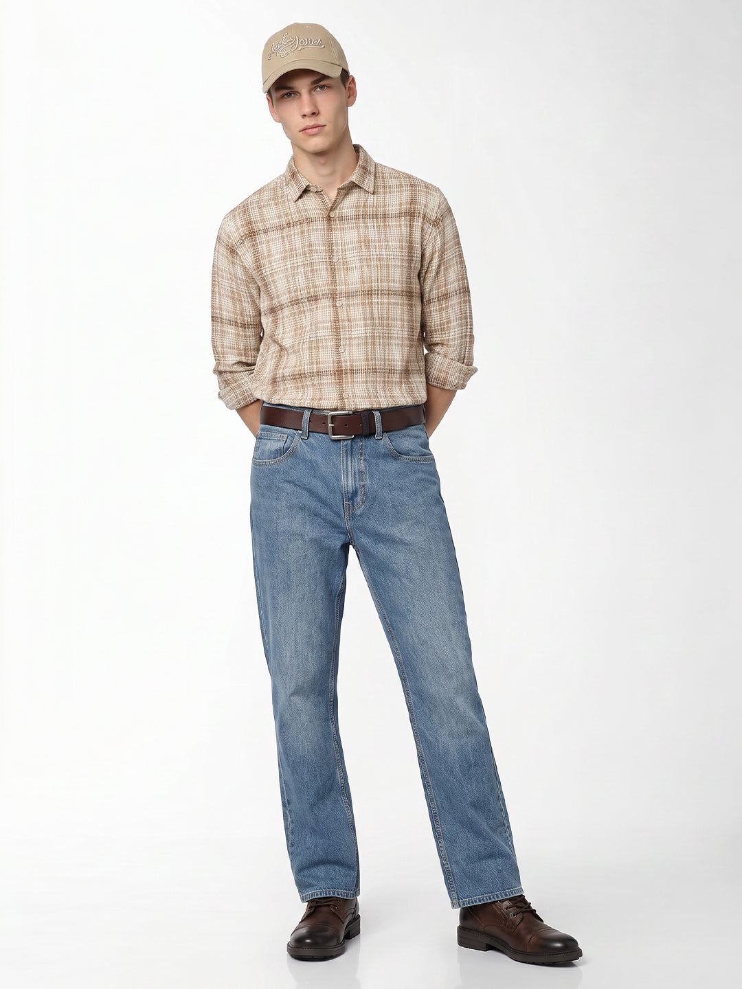 Light Blue Cliff Bootcut Jeans
