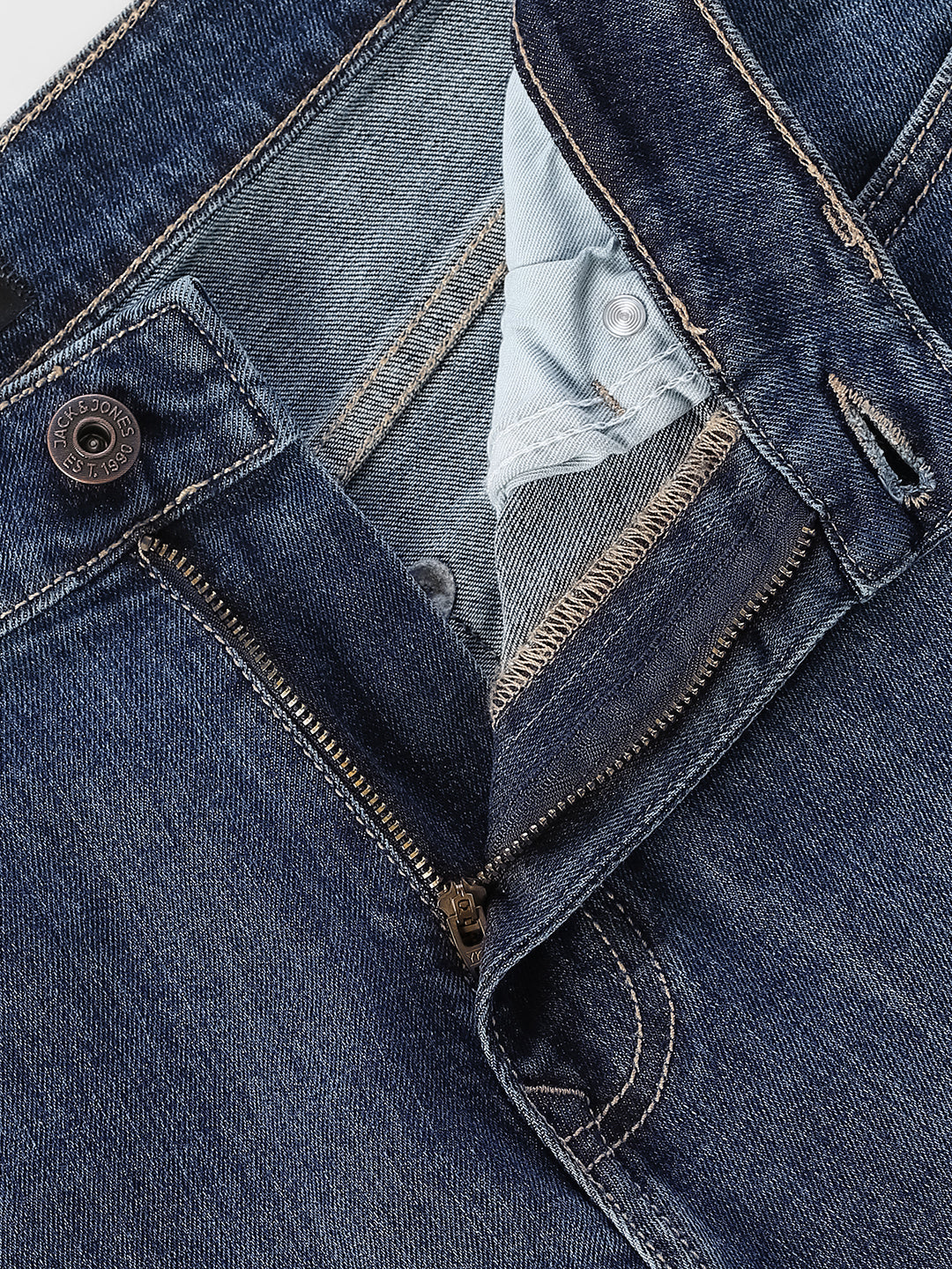 Blue 5 Pocket Cliff Bootcut Jeans