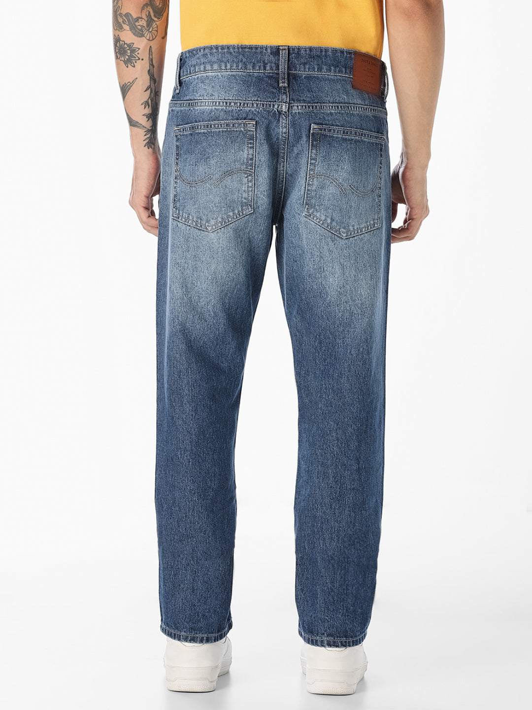 Blue Washed Clark Regular Fit Jeans