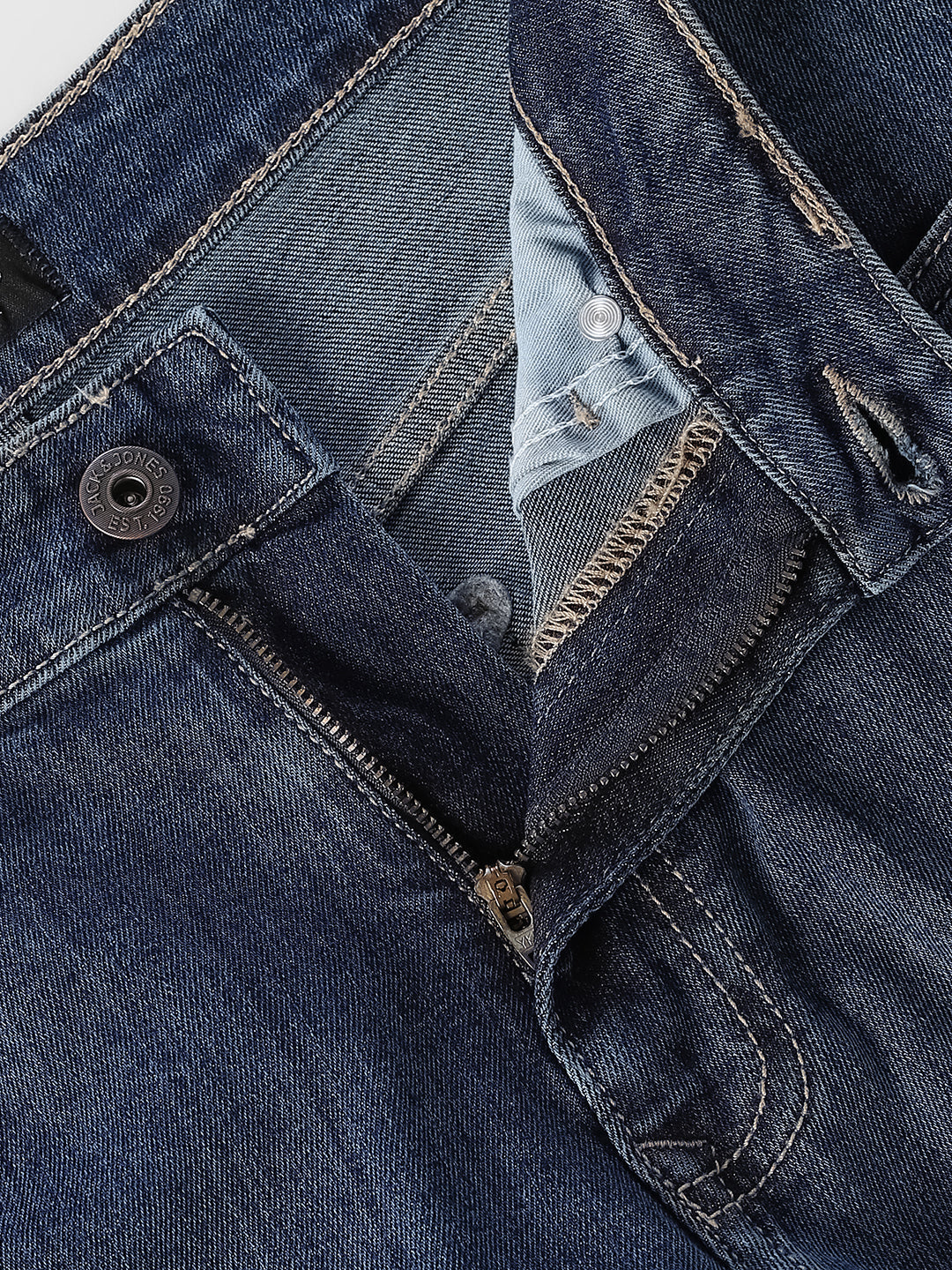Blue 5 Pocket Cliff Bootcut Jeans