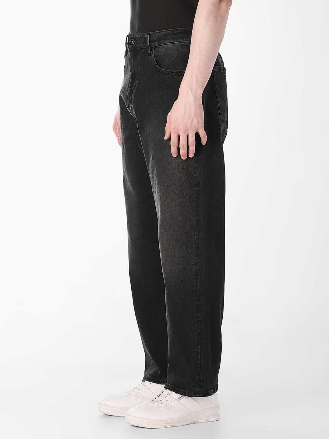 Black Dario Loose Fit Jeans