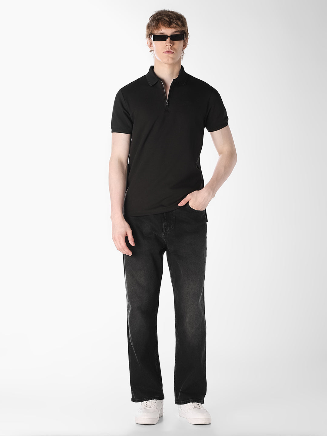 Black Dario Loose Fit Jeans