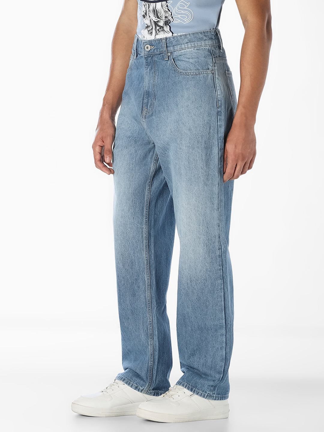 Light Blue Dario Loose Fit Jeans