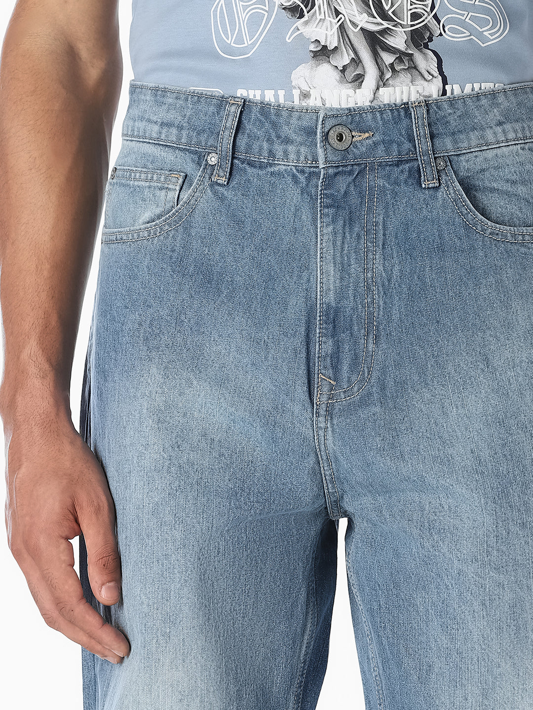 Light Blue Dario Loose Fit Jeans