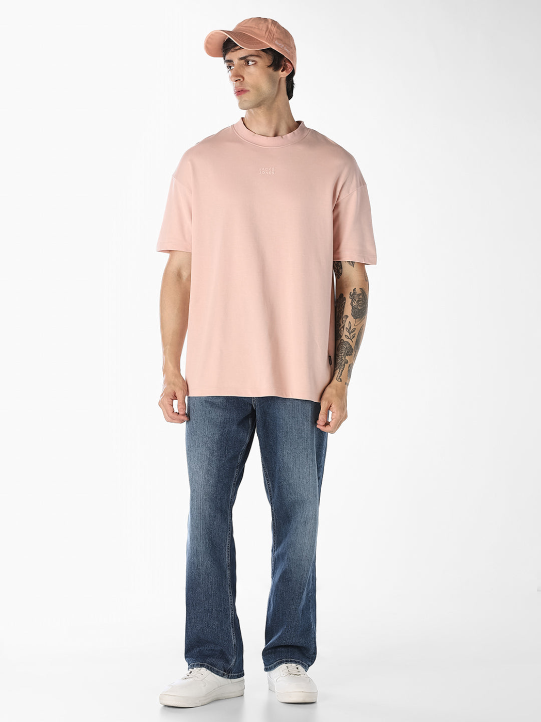 Blue 5 Pocket Loose Fit Jeans