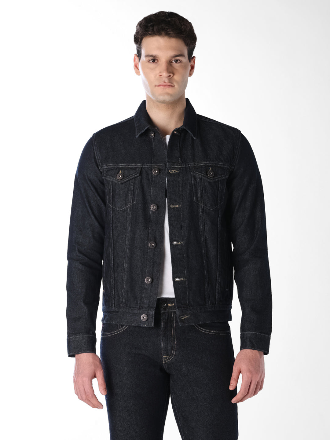Dark Blue Selvedge Denim Jacket