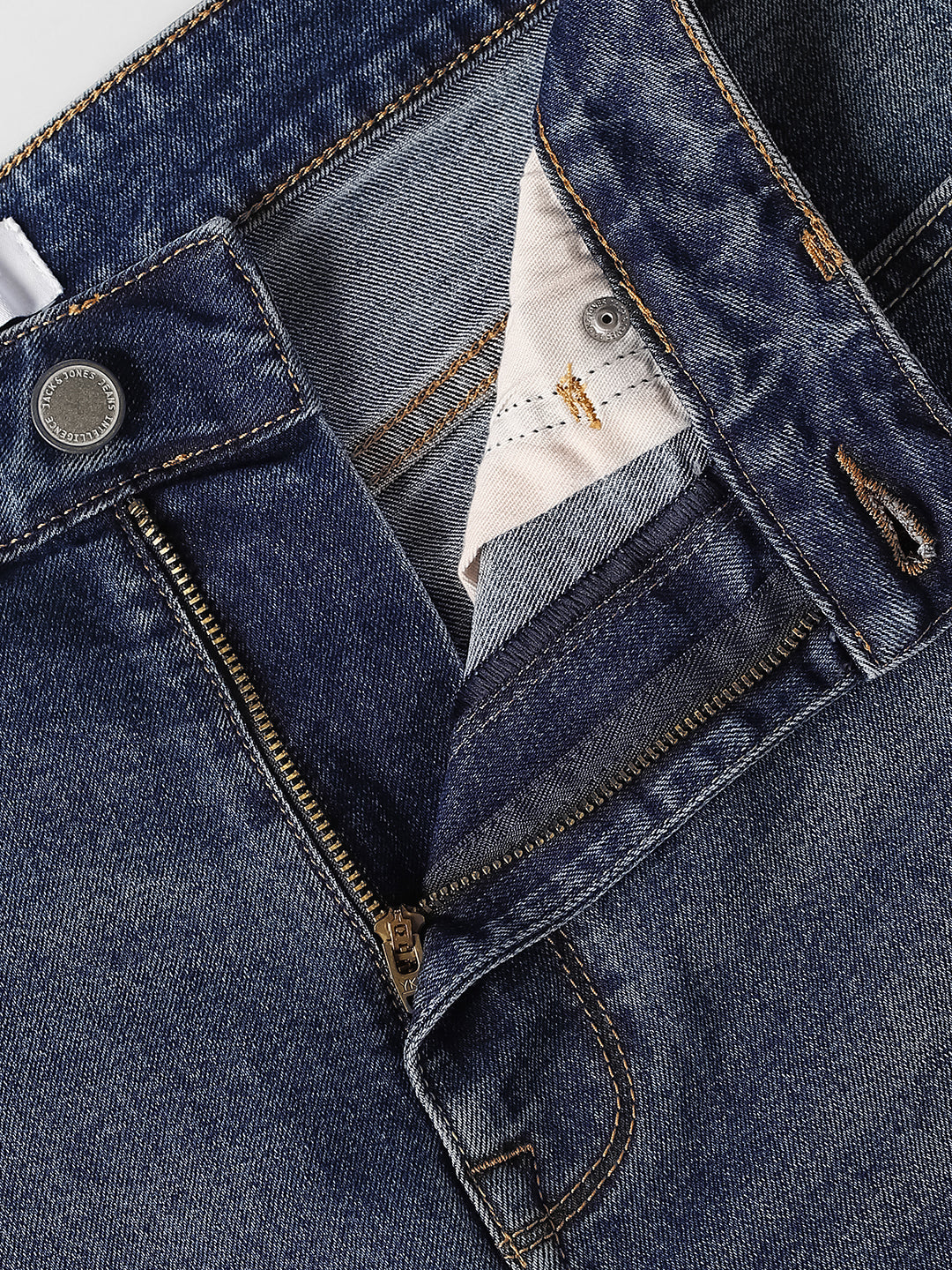 Blue Dario Cropped Loose Fit Jeans