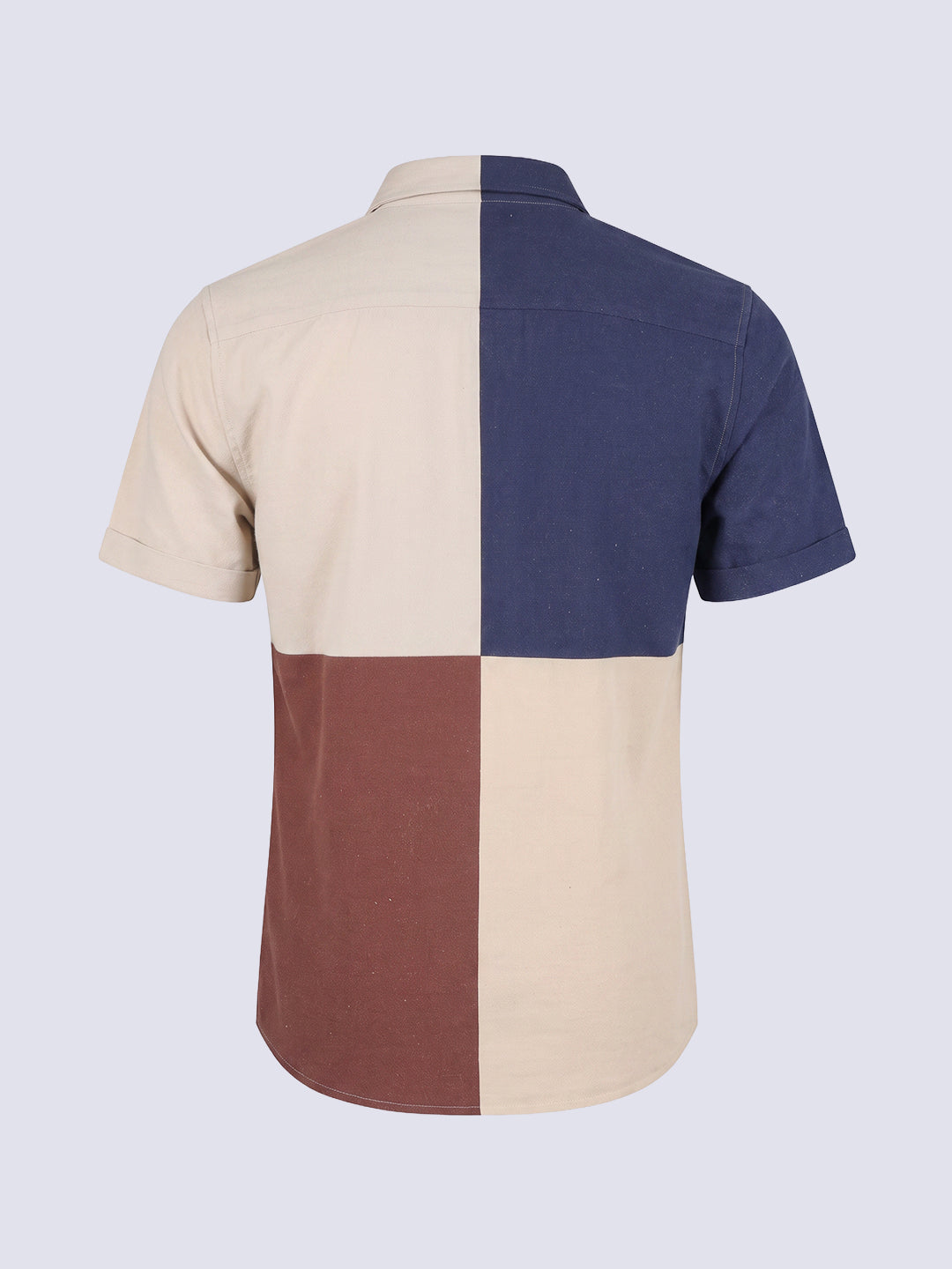 Boys Multi-Colour Colourblocked Shirt